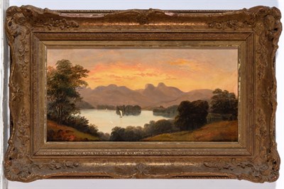 Lot 9 - British School 19th Century (i) Landscape at...
