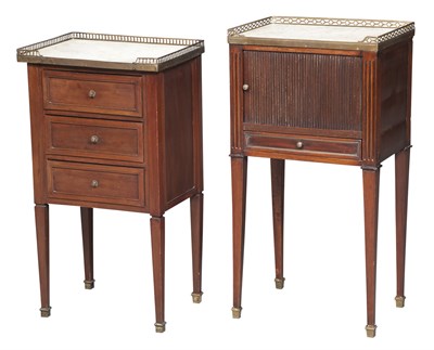 Lot 232 - Two Louis XVI Style Mahogany, Gilt-Metal...