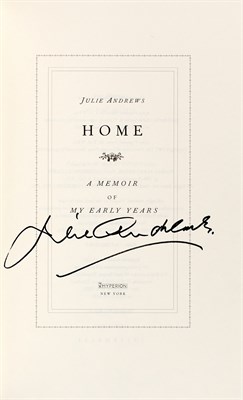 Lot 65 - JULIE ANDREWS Collection of books signed by...