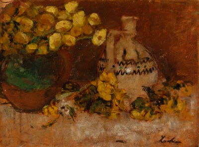 Lot 26 - Stefan Luchian Romanian, 1868-1916 Still Life...