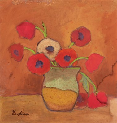 Lot 25 - Stefan Luchian Romanian,1868-1916 Poppies...