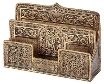 Lot 233 - Tiffany Studios Gilt-Bronze Spanish Pattern...