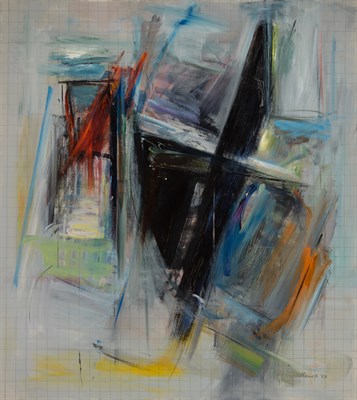 Lot 12 - Paul Brach American, 1924-2007 Auto Da Fe,...