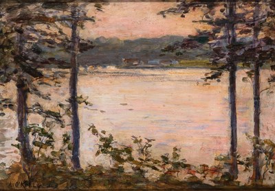 Lot 22 - Aloysius O'Kelly Irish/American, 1851-1928 A...