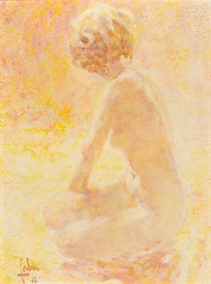 Lot 2194 - LOUIS FABIEN French, b. 1924 Nu Rose, 1967...