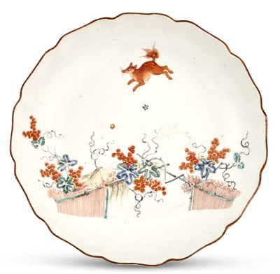Lot 50 - Chelsea Porcelain Kakiemon Saucer Dish Circa...
