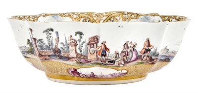 Lot 16 - Meissen Porcelain Documentary Dated Ogival...