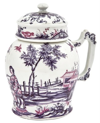 Lot 22 - Vienna (du Paquier) Porcelain Tankard and...