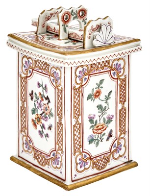Lot 25 - Vienna (du Paquier) Porcelain Tobacco Box,...