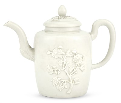 Lot 4 - Böttger White Porcelain Teapot and Cover Circa...