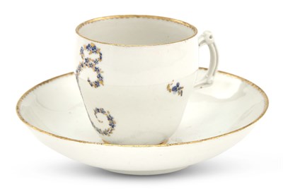 Lot 121 - Bristol Porcelain Coffee Cup and Saucer from...
