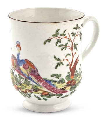 Lot 127 - Plymouth Porcelain Small Mug Circa 1768-70,...