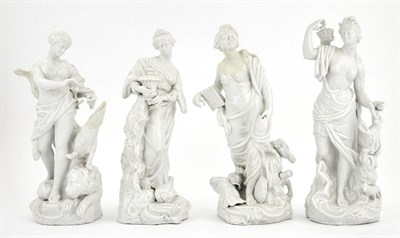 Lot 130 - Set of Four Plymouth (William Cookworthy)...