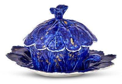 Lot 108 - West Pans Porcelain 'Littler's Blue' Ground...