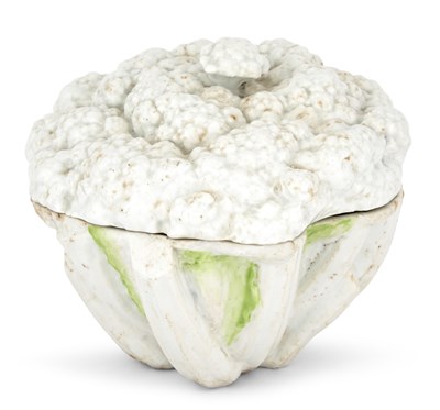Lot 93 - Longton Hall Porcelain Cauliflower-Form Tureen...