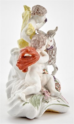 Lot 98 - Longton Hall or Vauxhall Porcelain Figure...