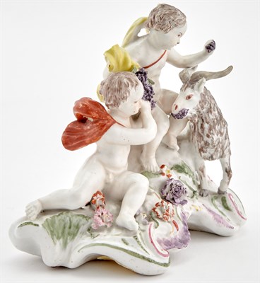 Lot 98 - Longton Hall or Vauxhall Porcelain Figure...