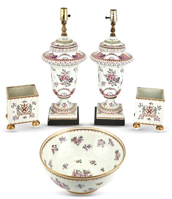 Lot 264 - Group of Samson Porcelain Articles Comprising...