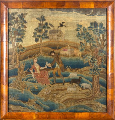 Lot 279 - George II Needlework Picture, possibly...