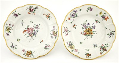 Lot 117 - Pair of Bristol (Richard Champion) Porcelain...