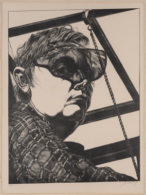 Lot 116 - Jack Beal (1931-2013) SELF-PORTRAIT Lithograph,...
