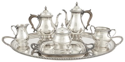 Lot 1131 - Gorham Sterling Silver Tea and Coffee Service...