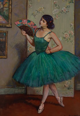 Lot 83 - Louis Kronberg American, 1872-1965 Mlle....