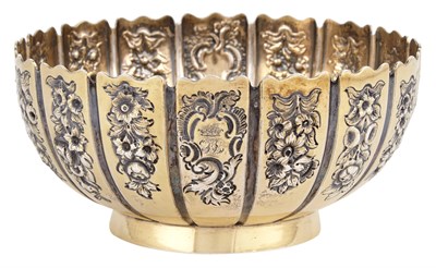 Lot 213 - William IV Sterling Silver Gilt Bowl Joseph...
