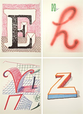 Lot 77 - David Hockney (b. 1937) ALPHABET Complete set...