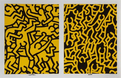 Lot 133 - After Keith Haring (1958-1990) PLAYBOY KH86...
