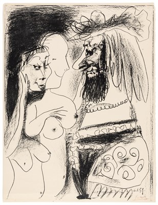 Lot 52 - Pablo Picasso (1881-1973) LE VIEUX ROI (BLOCH...