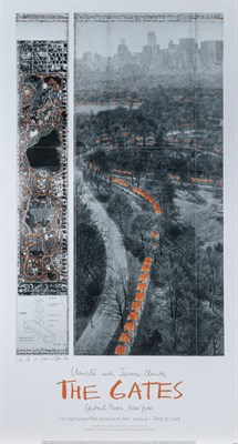 Lot 128 - Christo and Jeanne-Claude (1935-2020;...