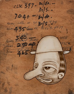 Lot 1061 - Barry McGee American, b. 1966 Untitled Acrylic...