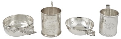 Lot 175 - Group of American Silver Table Articles...