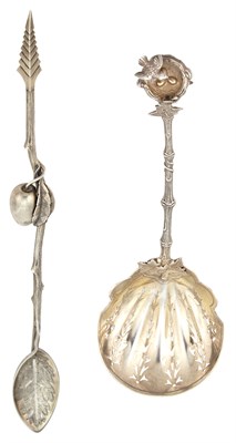 Lot 124 - Gorham Partial Gilt Sterling Silver Bird's...