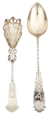 Lot 121 - Two George Sharp Partial Gilt Sterling Silver...