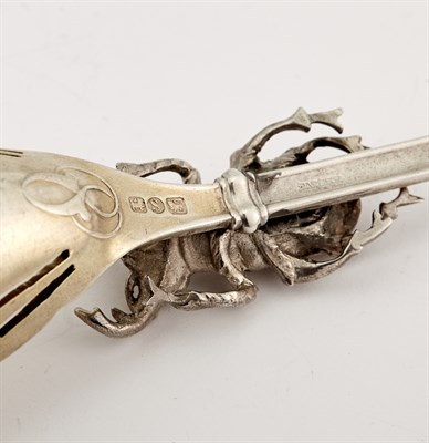 Lot 121 - Two George Sharp Partial Gilt Sterling Silver...