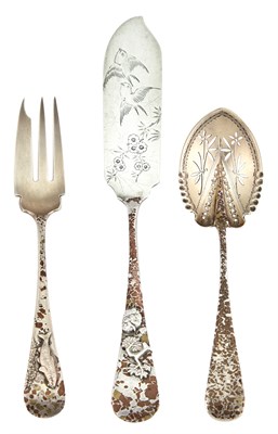 Lot 143 - Three Gorham Sterling Silver and Other Metals...