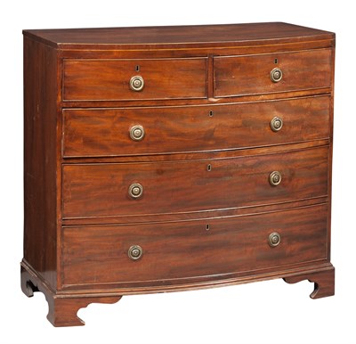 Lot 156 - George III Inlaid Mahogany Chest of Drawers...