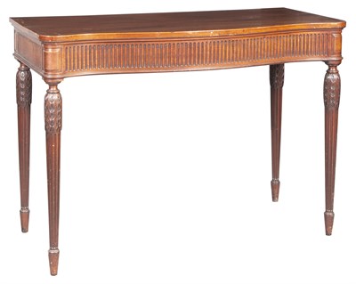 Lot 157 - George VI Inlaid Mahogany Serving Table Second...