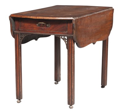 Lot 158 - George III Mahogany Pembroke Table Third...