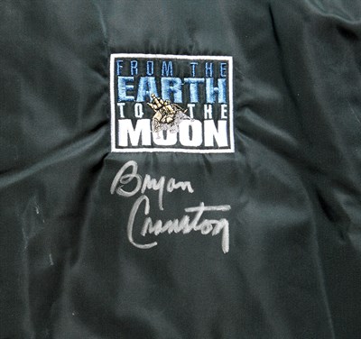 Lot 86 - BRYAN CRANSTON Signed bomber jacket from HBO's...