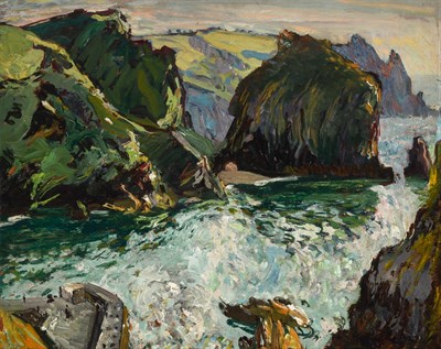 Lot 8 - Richard Hayley Lever American, 1876-1958 Rocks...