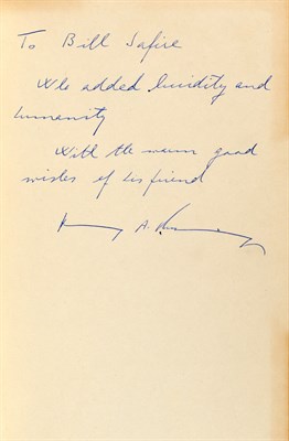 Lot 1024 - [KISSINGER, HENRY] NIXON, RICHARD. State of...