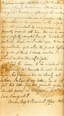 Lot 1086 - BOSWELL, JAMES The Journal of a Tour to the...