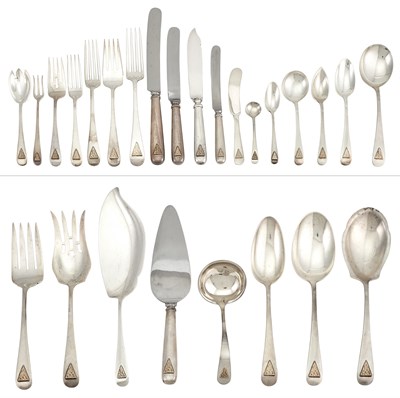Lot 205 - Dominick & Haff Sterling Silver Flatware...
