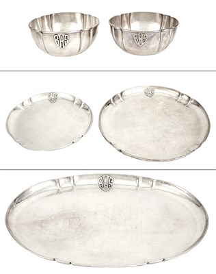 Lot 208 - Five American Sterling Silver Serving Pieces...