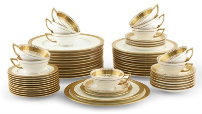 Lot 136 - Assembled Mintons Porcelain Partial Dinner...