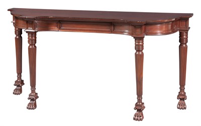 Lot 188 - Regency Style Mahogany Serving Table in the...
