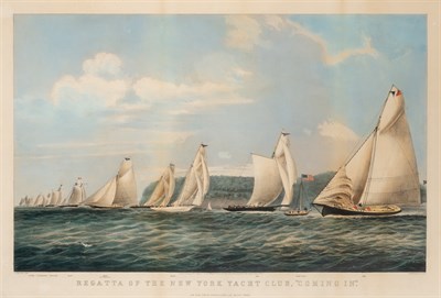 Lot 30 - Currier & Ives, publishers REGATTA OF THE NEW...